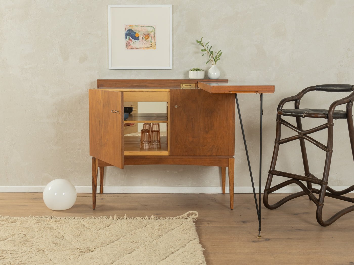 Exklusive Hausbar - Mid Century Friends - Vintage - Retro - Mid Century