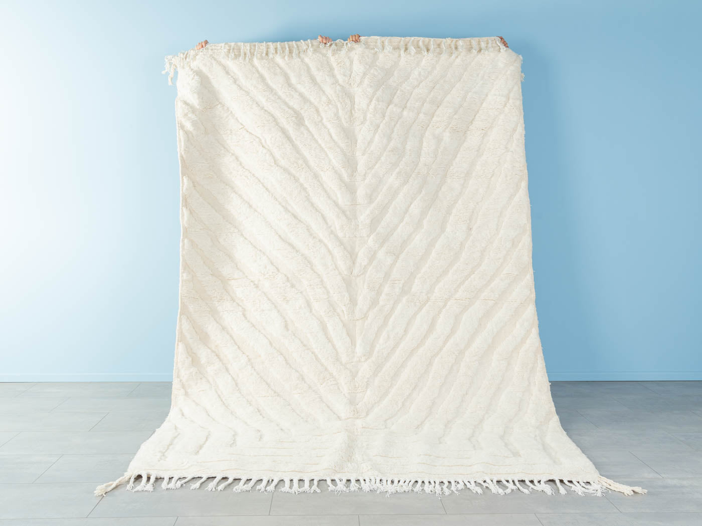 Flowing Water, Berber Teppich, 200 x 292 - Mid Century Friends - Vintage - Retro - Mid Century