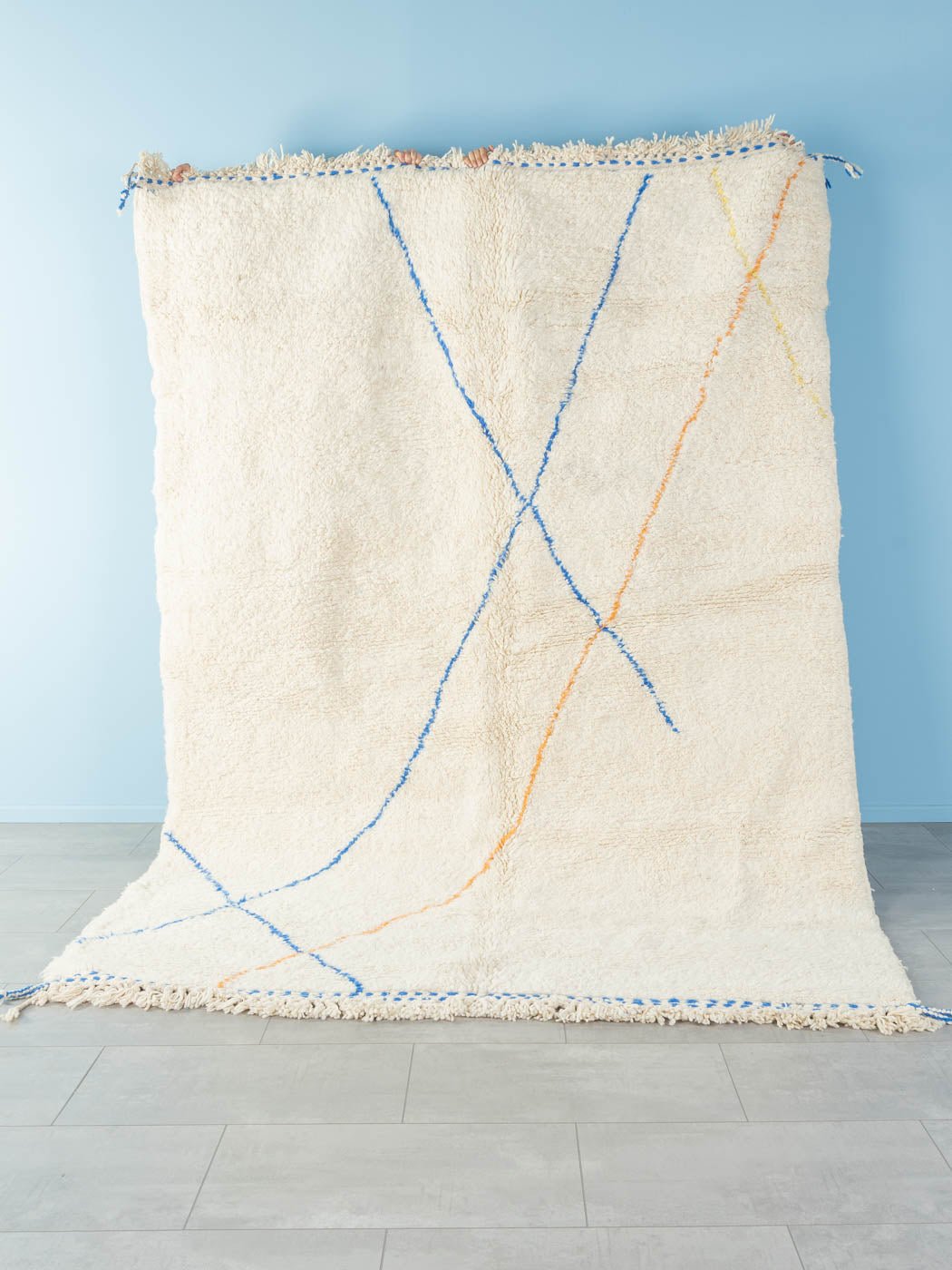 Get Together, Berber Teppich, 205 x 293 - Mid Century Friends - Vintage - Retro - Mid Century