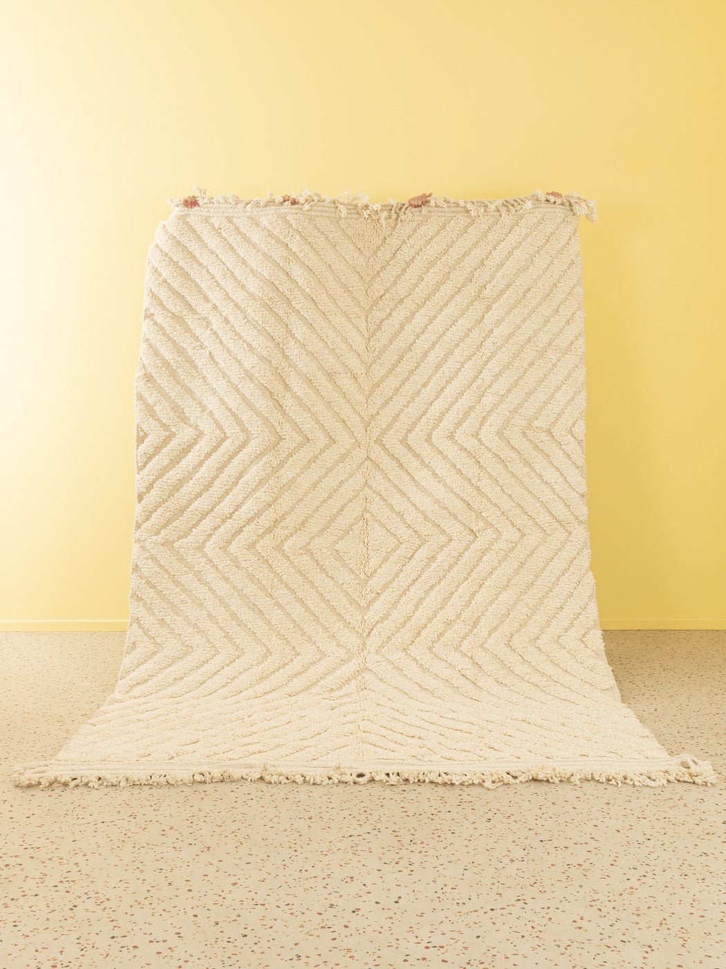 Invisible Cream, Berber Teppich, 195 x 300 - Mid Century Friends - Vintage - Retro - Mid Century