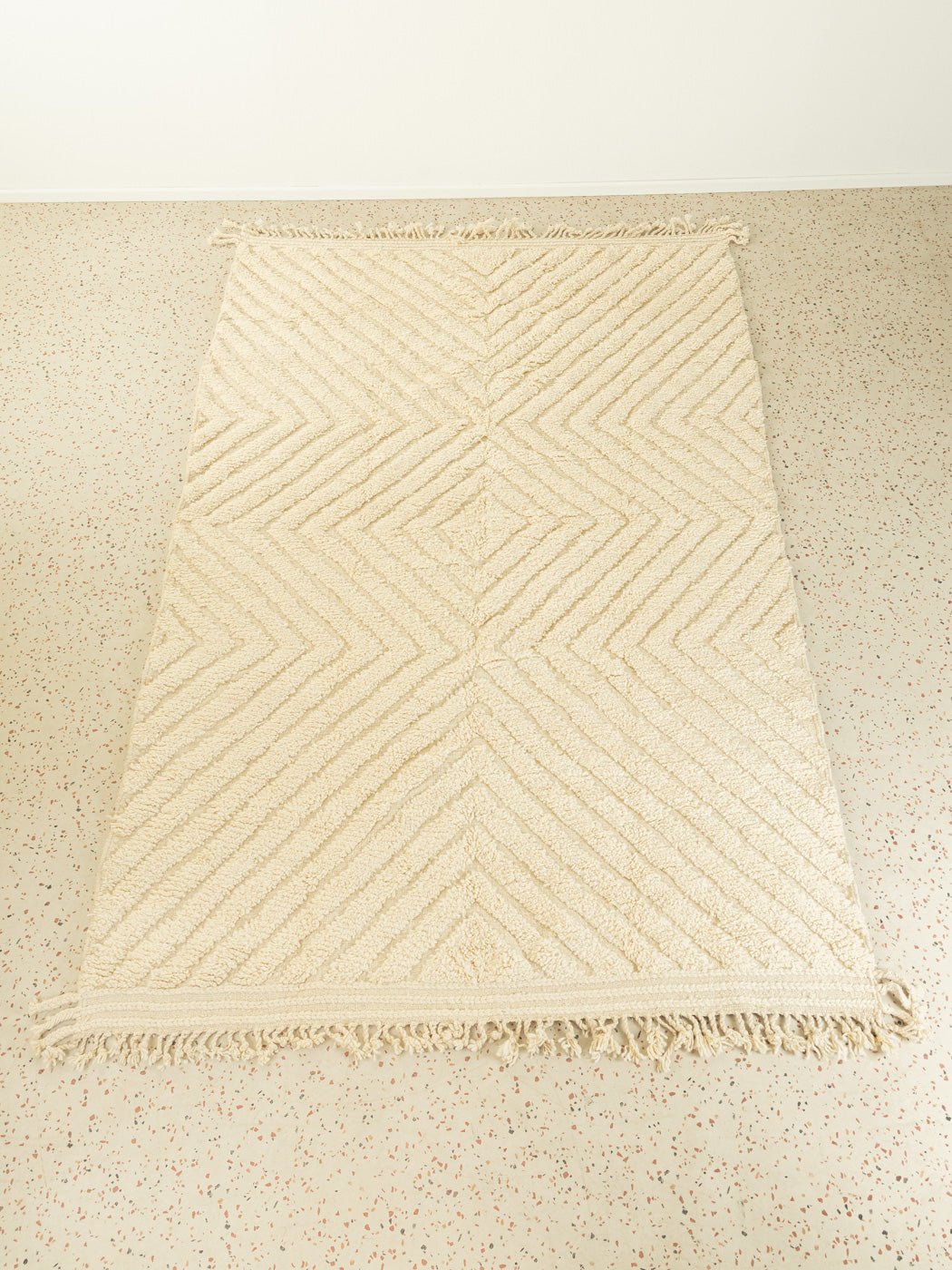 Invisible Cream, Berber Teppich, 195 x 300 - Mid Century Friends - Vintage - Retro - Mid Century