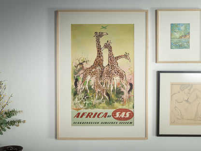 "Africa", Scandinavian Airlines 1950