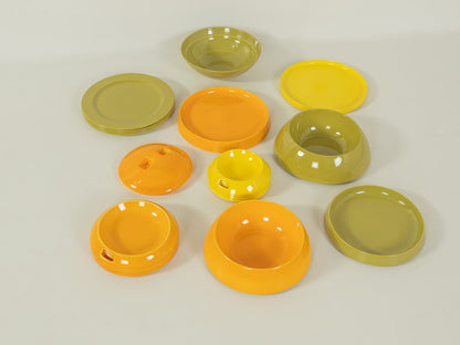 LA BOULE Space Age Modulgeschirr, Villeroy & Boch - Mid Century Friends - Vintage - Retro - Mid Century
