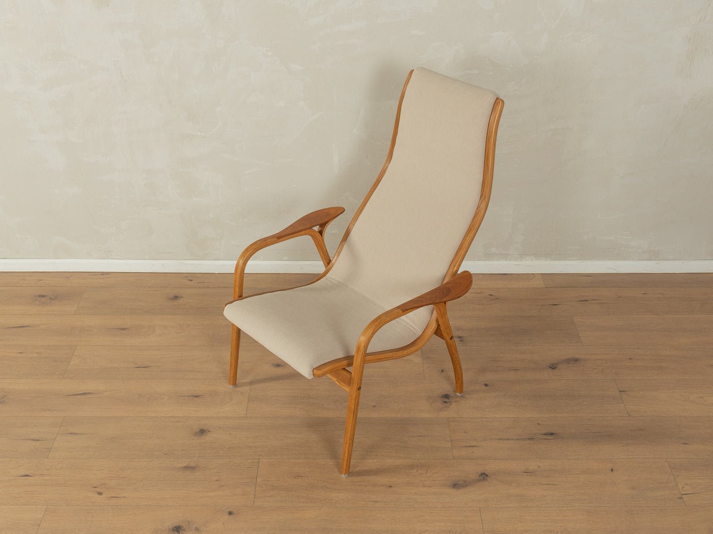 LAMINO Sessel mit Hocker, Yngve Ekström - Mid Century Friends - Vintage - Retro - Mid Century