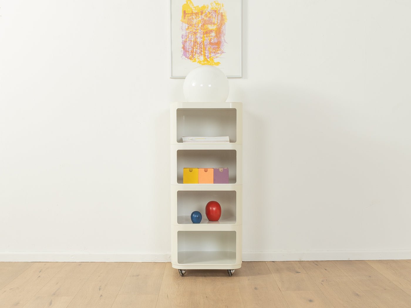 Modularer Rollcontainer, Anna Castelli für Kartell - Mid Century Friends - Vintage - Retro - Mid Century