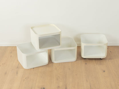Modularer Rollcontainer, Anna Castelli für Kartell - Mid Century Friends - Vintage - Retro - Mid Century