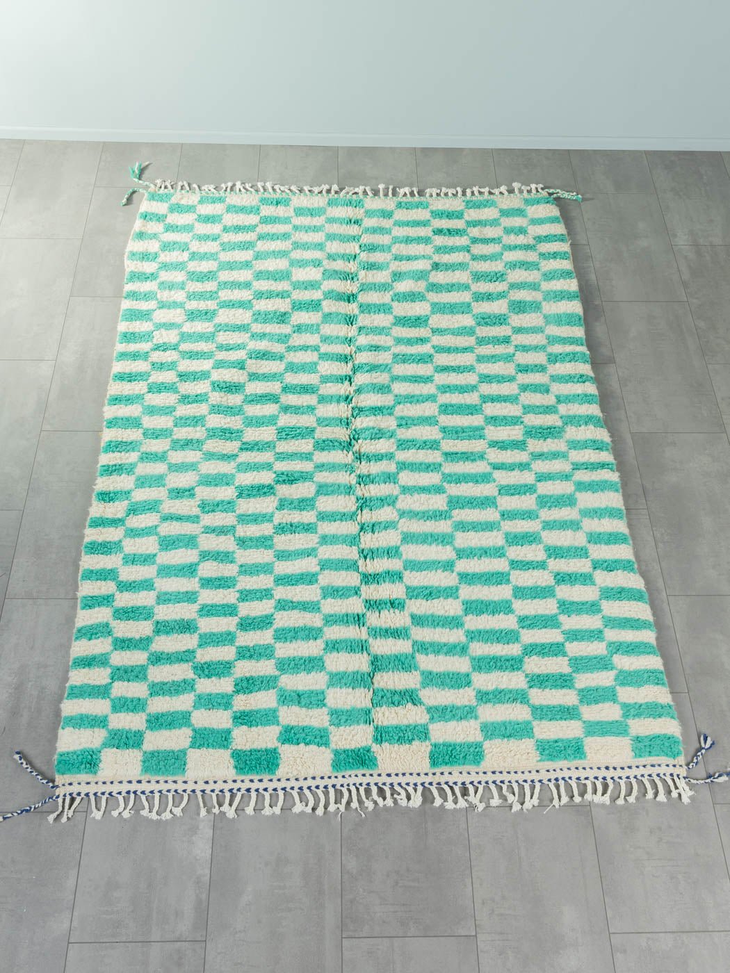 Peppermint Check, Berber Teppich, 165 x 246 - Mid Century Friends - Vintage - Retro - Mid Century
