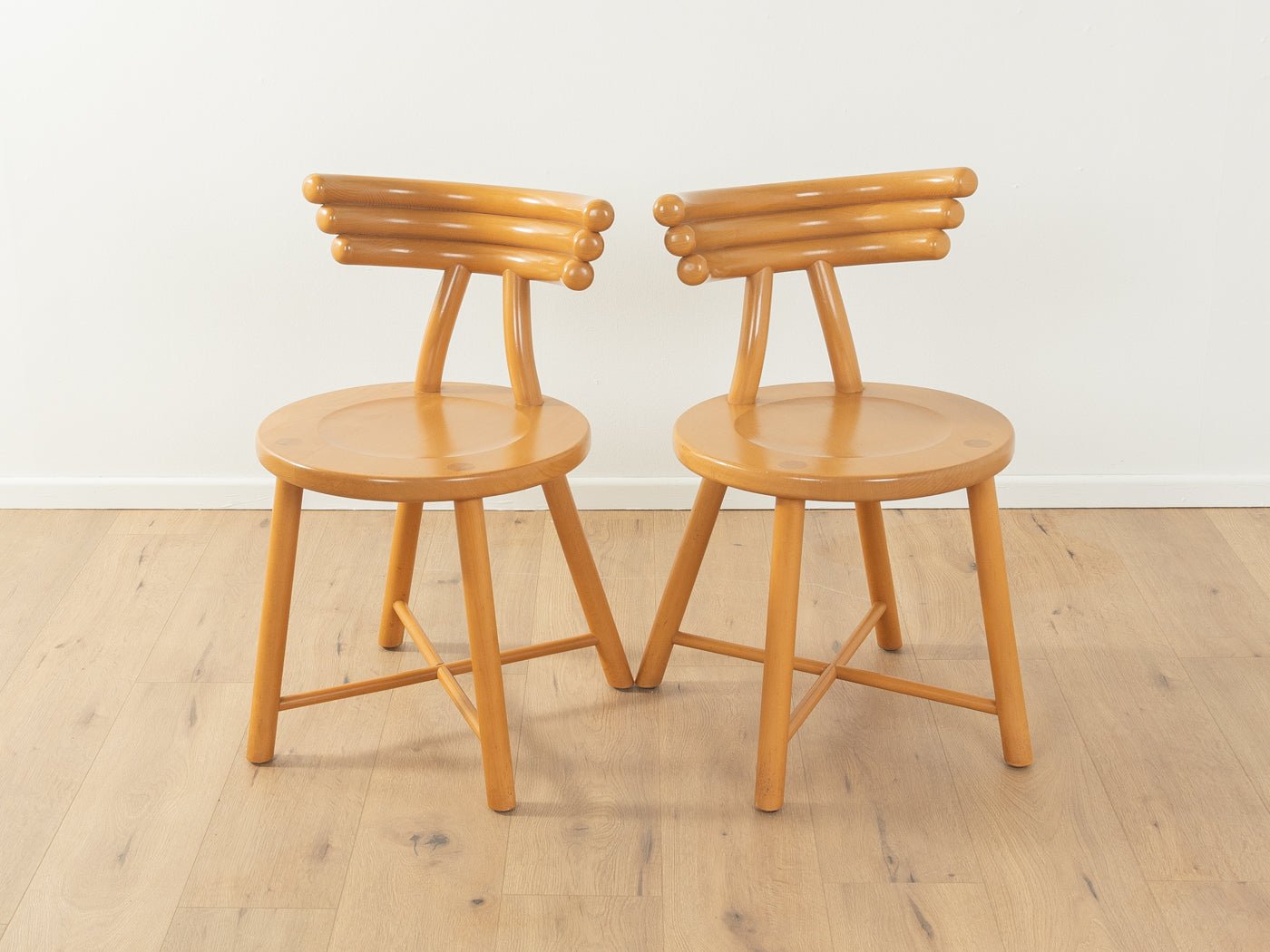 Postmoderne Esszimmerstühle, Eka Wohnmöbel - Mid Century Friends - Vintage - Retro - Mid Century