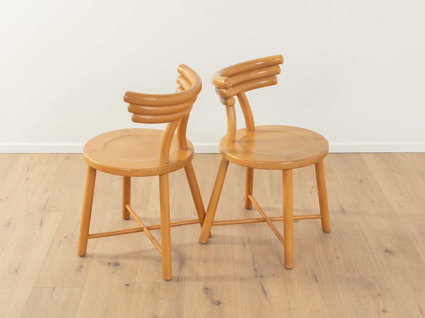 Postmoderne Esszimmerstühle, Eka Wohnmöbel - Mid Century Friends - Vintage - Retro - Mid Century