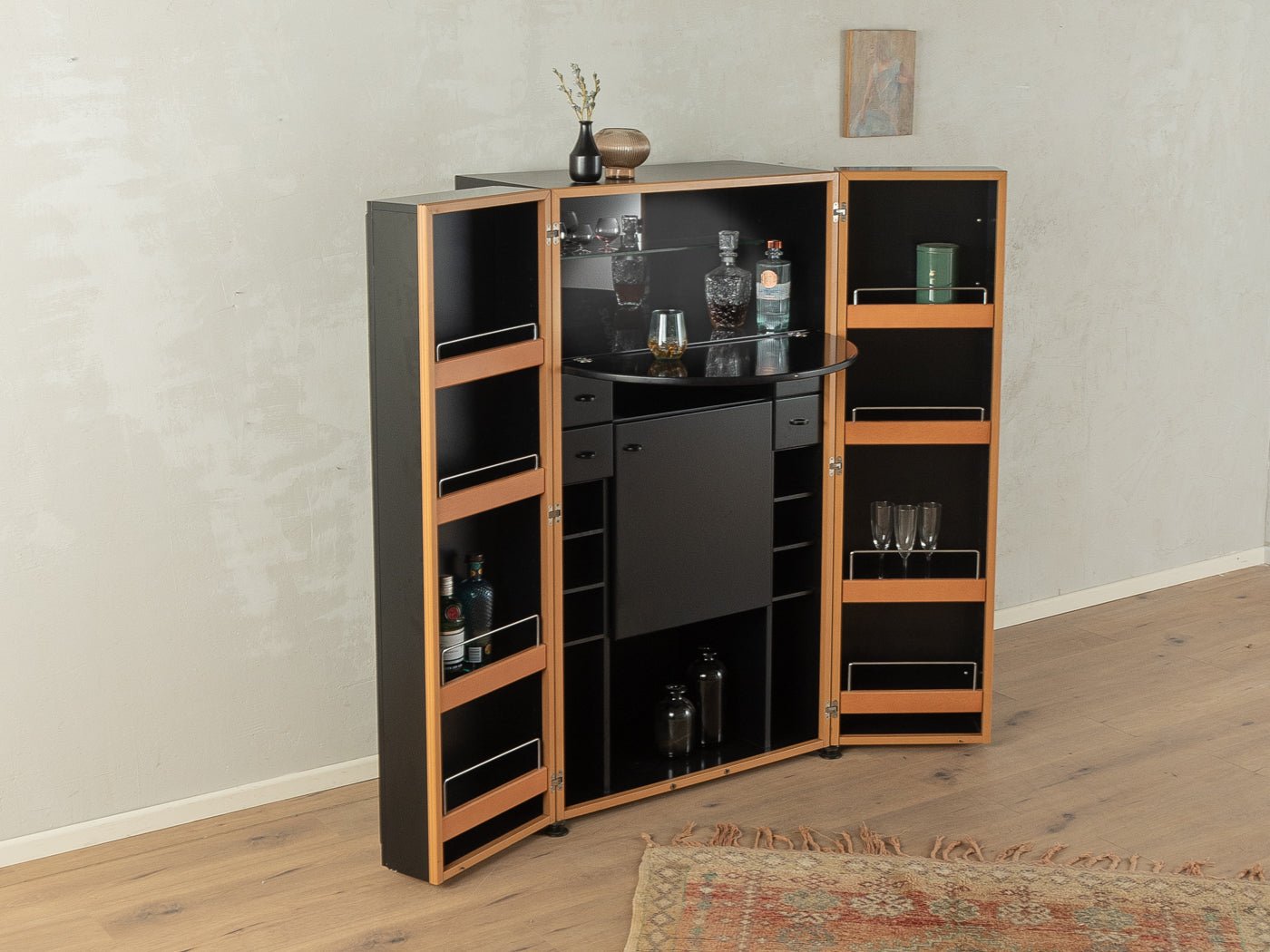 Postmoderner Barschrank Interlübke - Mid Century Friends - Vintage - Retro - Mid Century