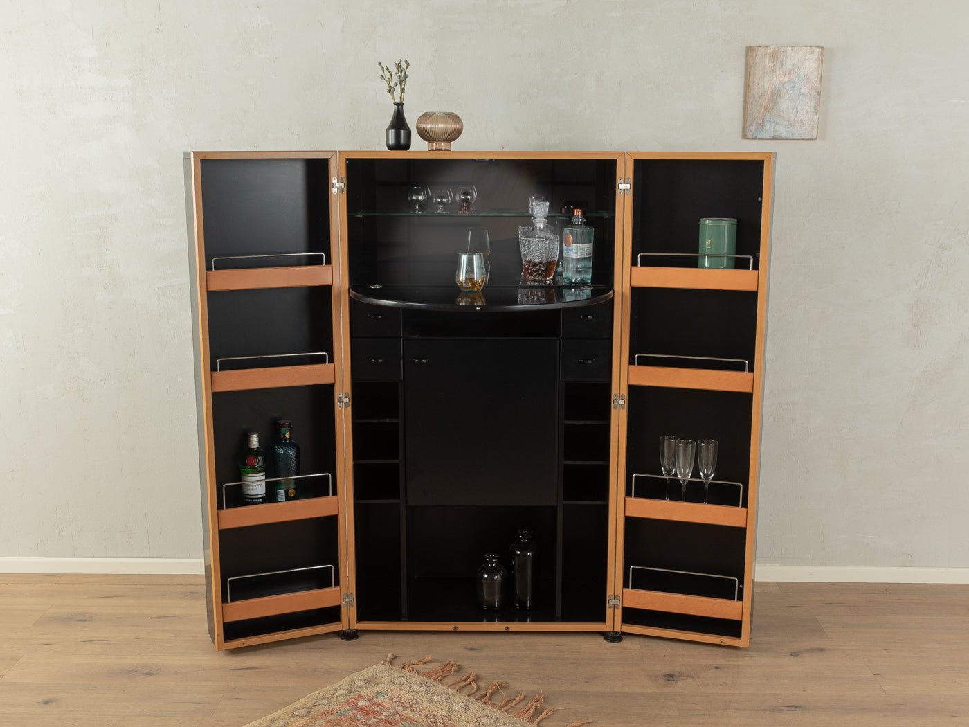 Postmoderner Barschrank Interlübke - Mid Century Friends - Vintage - Retro - Mid Century