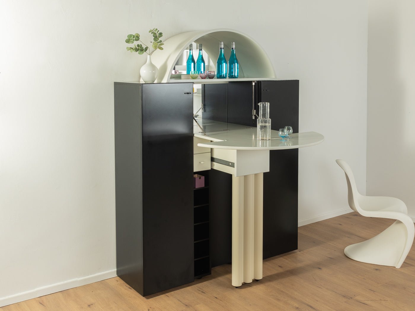 Postmoderner Barschrank, Peter Maly für Interlübke - Mid Century Friends - Vintage - Retro - Mid Century