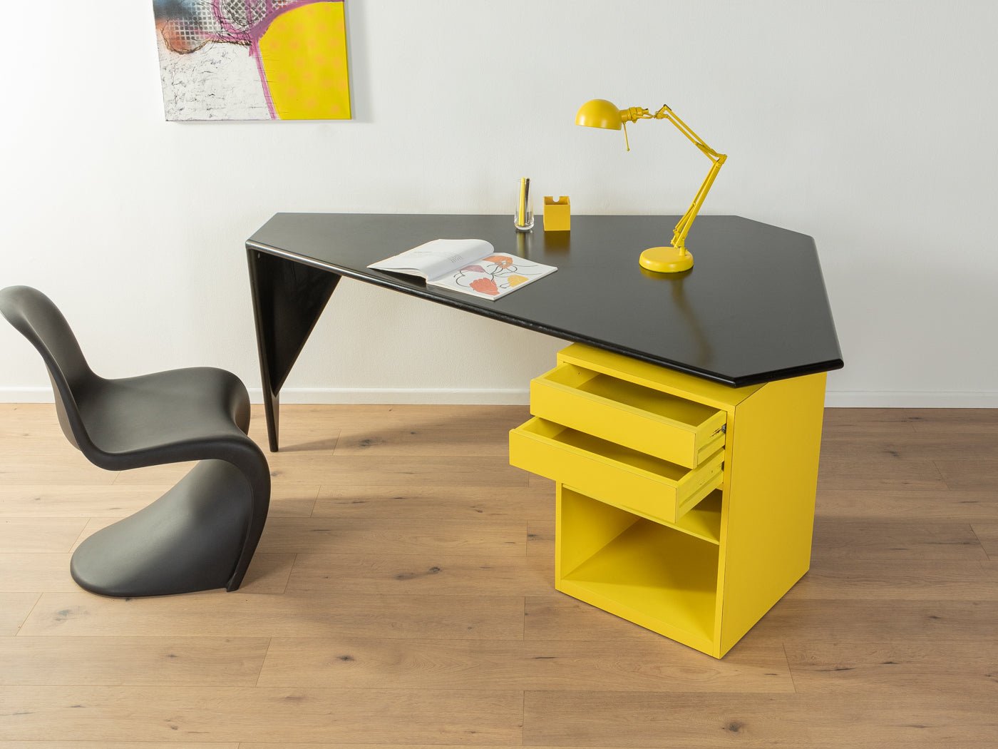 Postmoderner Schreibtisch - Mid Century Friends - Vintage - Retro - Mid Century