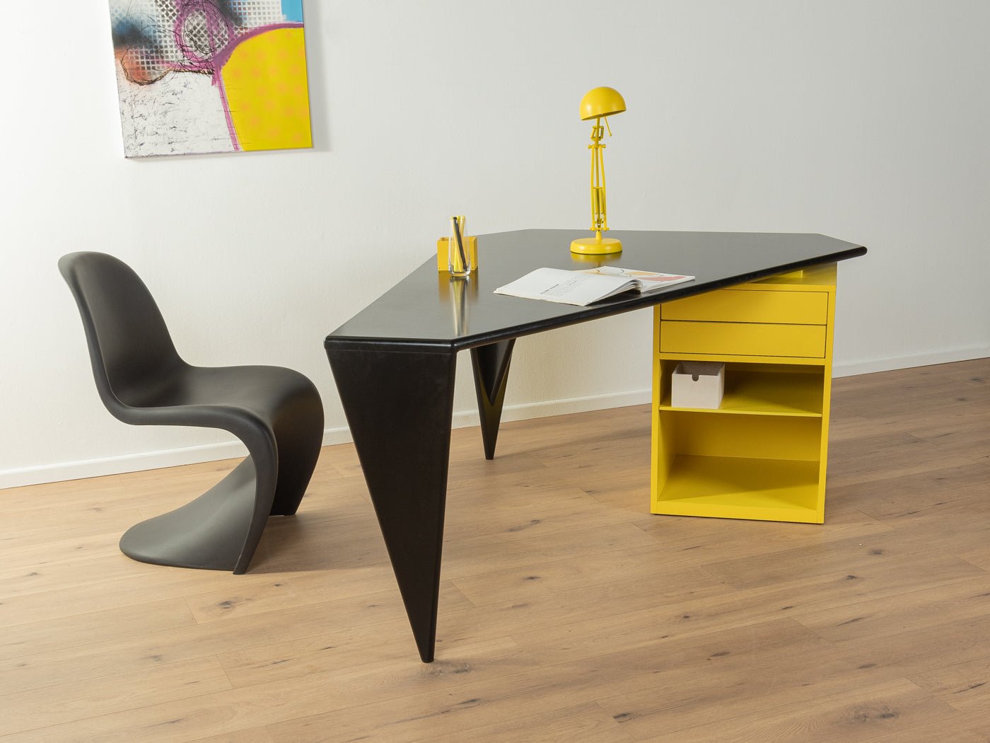 Postmoderner Schreibtisch - Mid Century Friends - Vintage - Retro - Mid Century