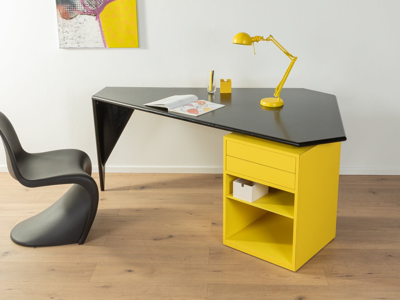Postmoderner Schreibtisch - Mid Century Friends - Vintage - Retro - Mid Century