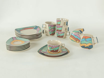 Postmodernes Rosenthal Teeservice, Dorothy Hafner - Mid Century Friends - Vintage - Retro - Mid Century
