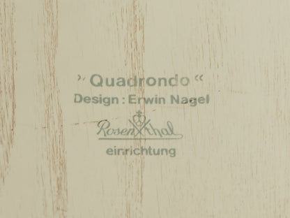 Quadrondo Esstisch, Erwin Nagel für Rosenthal - Mid Century Friends - Vintage - Retro - Mid Century