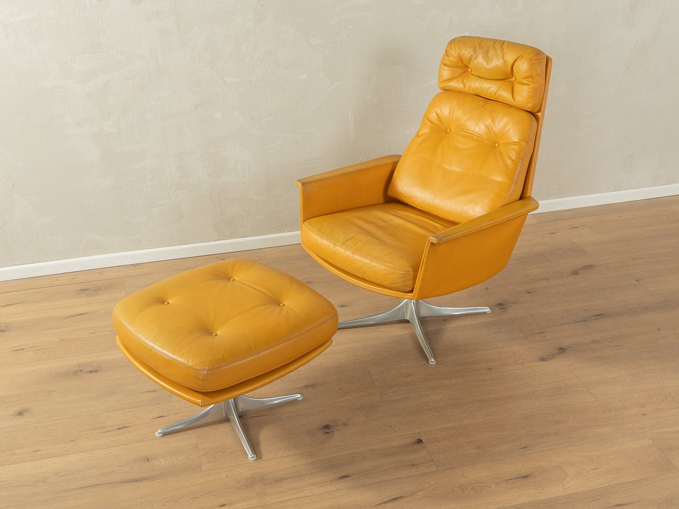 SEDIA Sessel mit Fußhocker, Horst Brüning für Cor - Mid Century Friends - Vintage - Retro - Mid Century