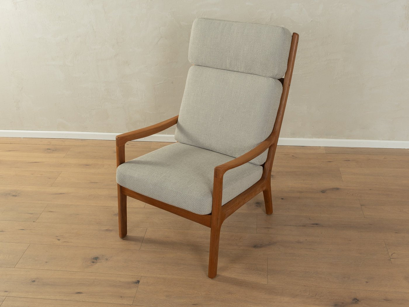 SENATOR Sessel mit Hocker, Ole Wanscher - Mid Century Friends - Vintage - Retro - Mid Century