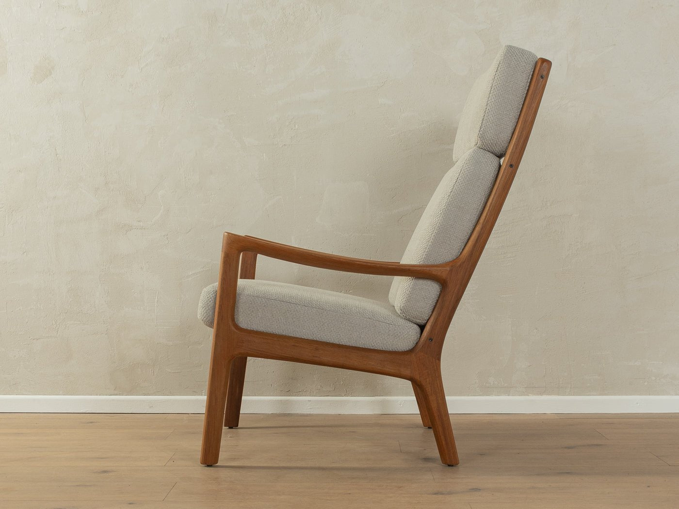 SENATOR Sessel mit Hocker, Ole Wanscher - Mid Century Friends - Vintage - Retro - Mid Century