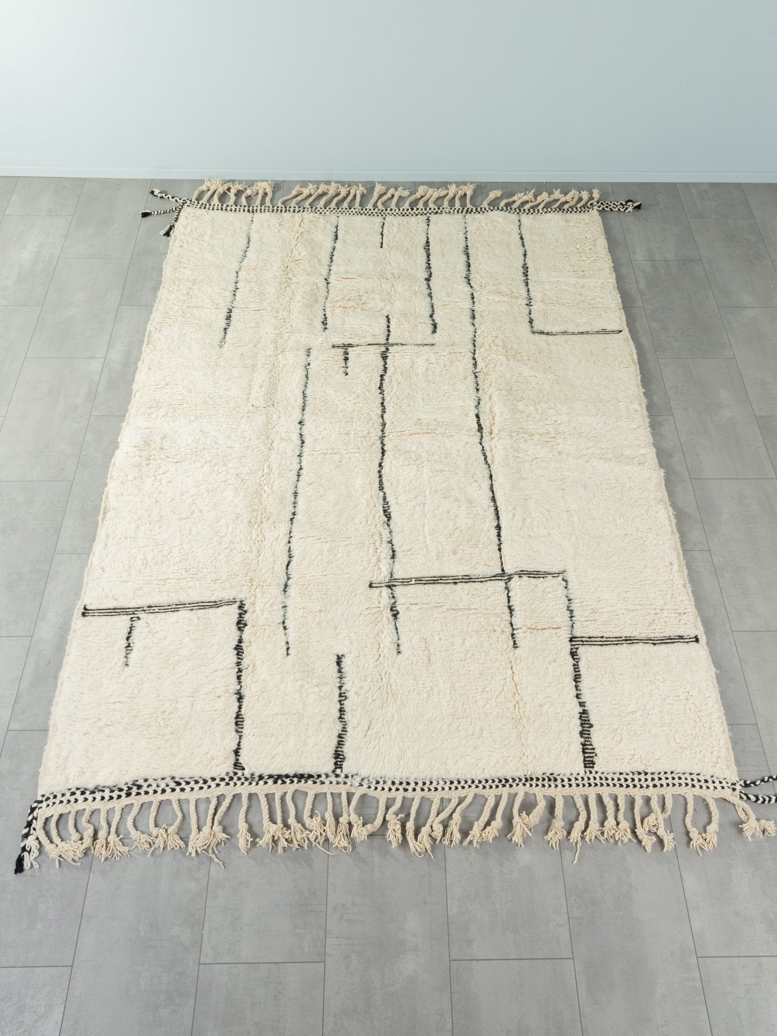 Soft Sky, Berber Teppich, 203 x 284 - Mid Century Friends - Vintage - Retro - Mid Century