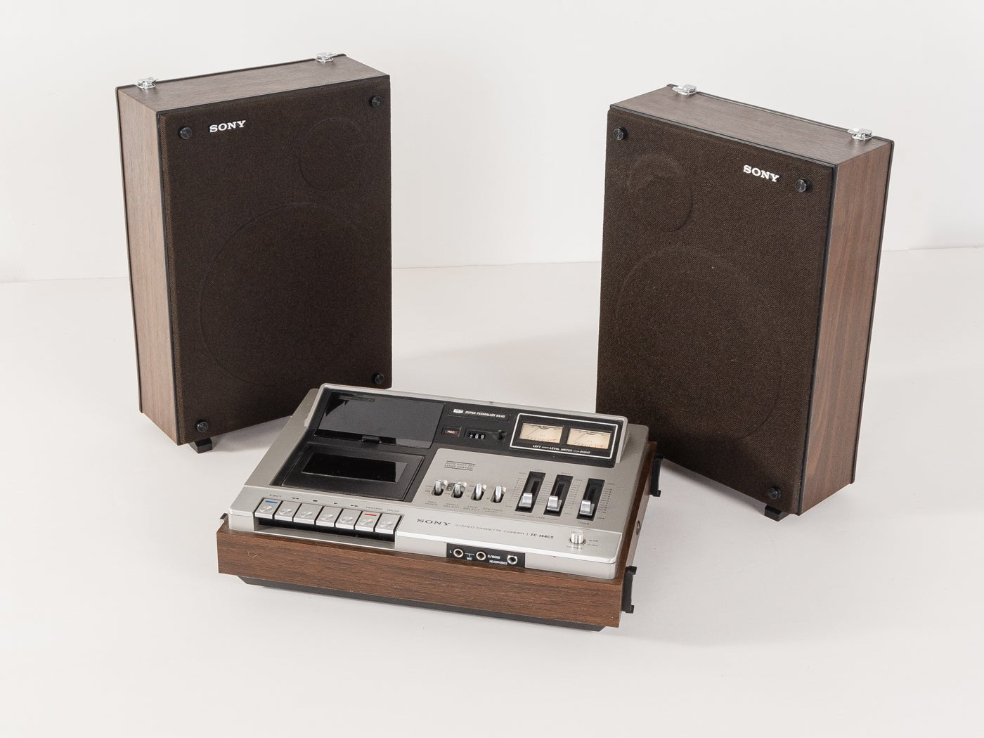 SONY TC - 144 CS Kassettenrecorder, 1970er Jahre - Mid Century Friends - Vintage - Retro - Mid Century