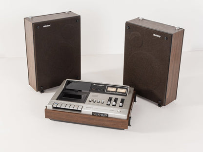 SONY TC - 144 CS Kassettenrecorder, 1970er Jahre - Mid Century Friends - Vintage - Retro - Mid Century