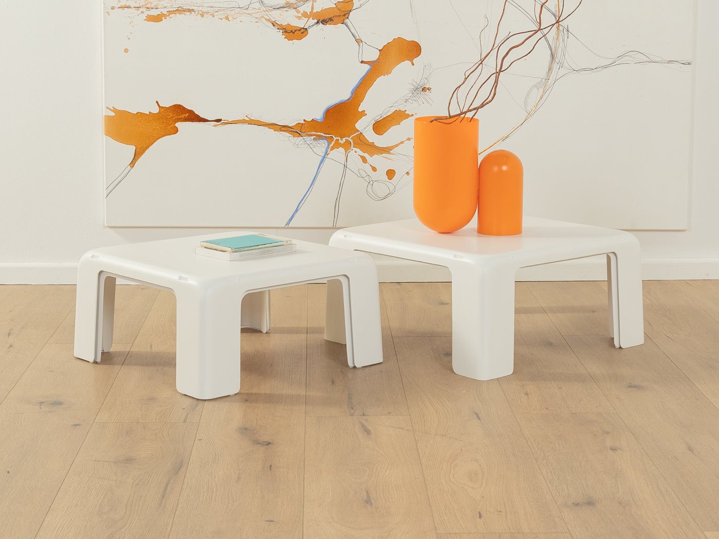 Space Age Beistelltische, GATTI, Mario Bellini - Mid Century Friends - Vintage - Retro - Mid Century
