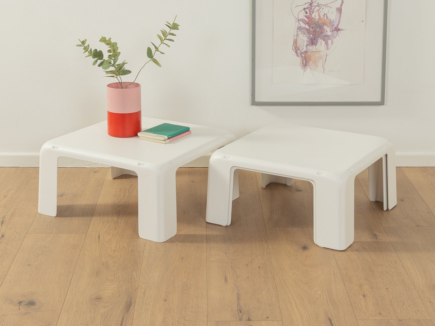 Space Age Beistelltische, GATTI, Mario Bellini - Mid Century Friends - Vintage - Retro - Mid Century
