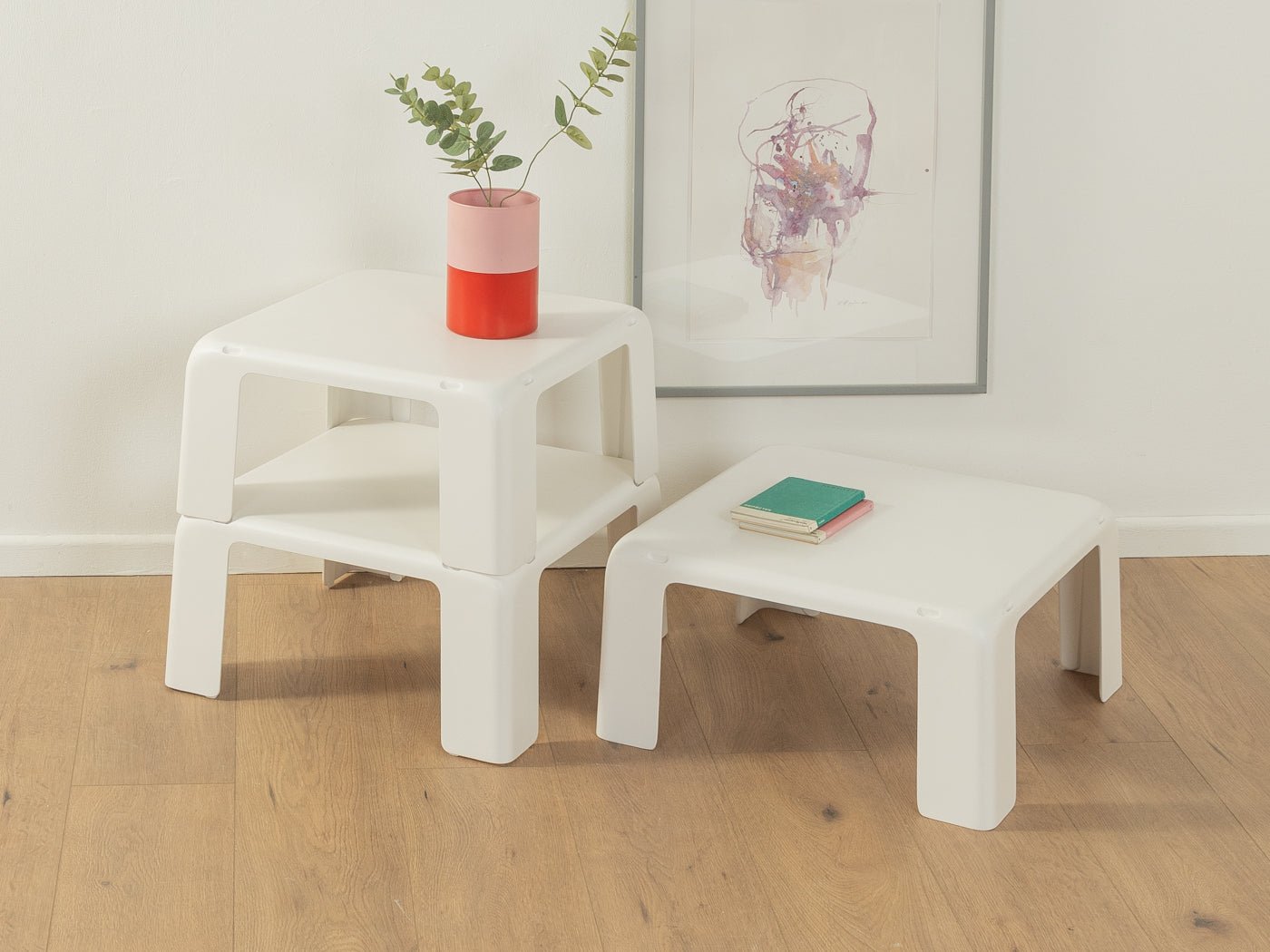 Space Age Beistelltische, GATTI, Mario Bellini - Mid Century Friends - Vintage - Retro - Mid Century