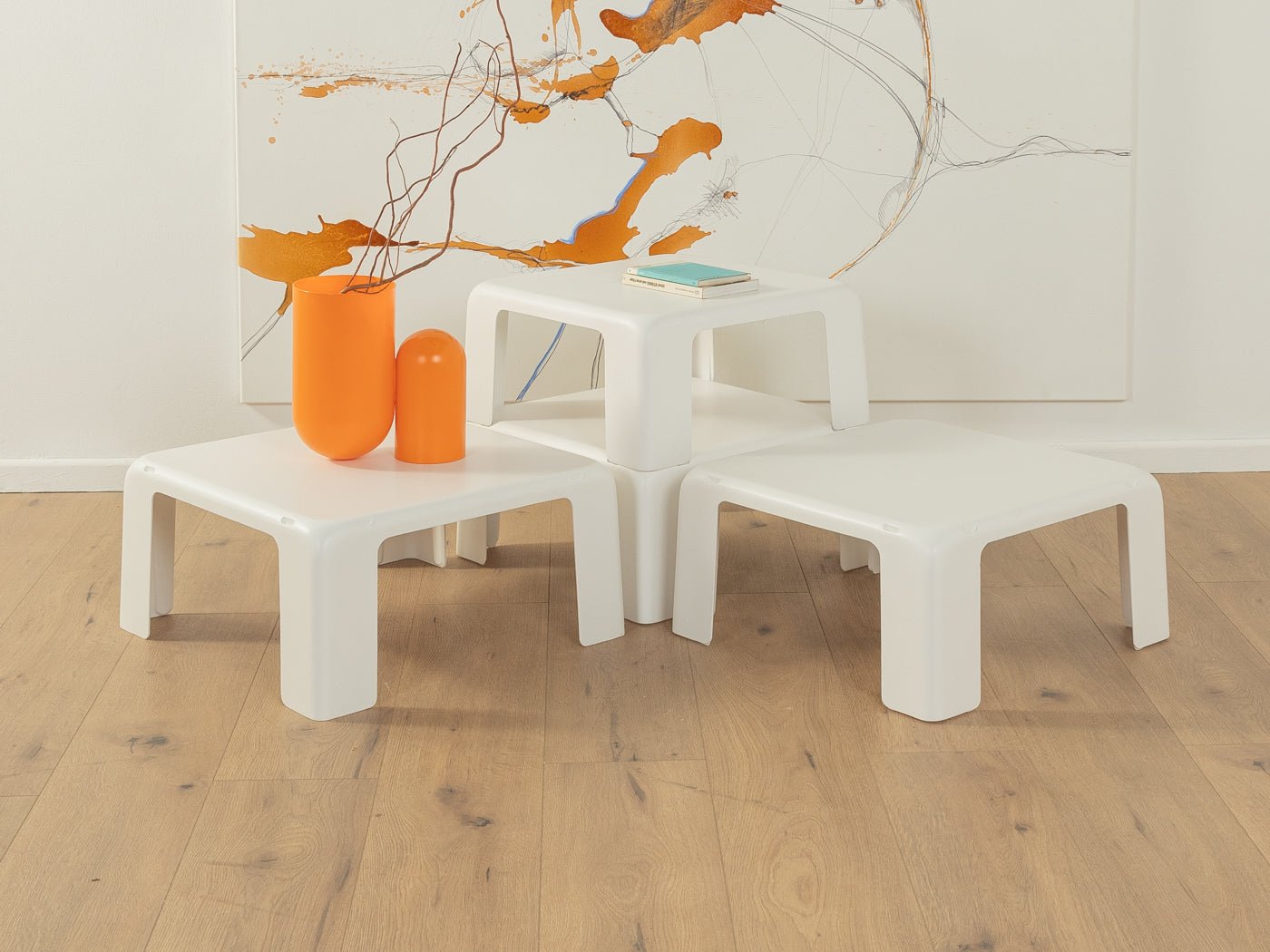 Space Age Beistelltische, GATTI, Mario Bellini - Mid Century Friends - Vintage - Retro - Mid Century
