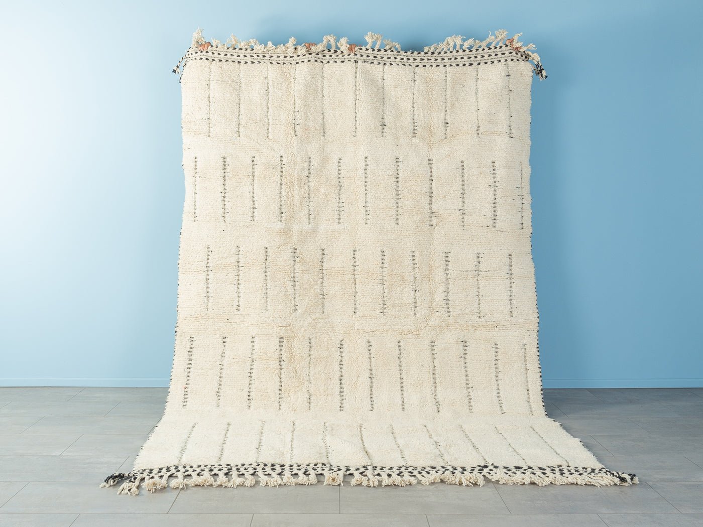 Stripes, Berber Teppich, 210 x 296 - Mid Century Friends - Vintage - Retro - Mid Century