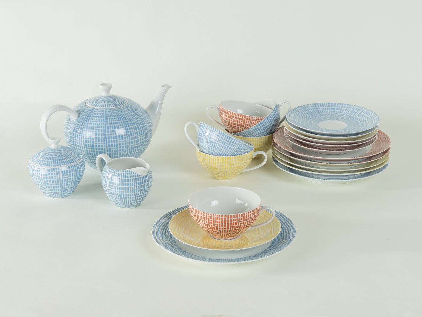 Teeservice, Arzberg, Heinrich Löffelhardt - Mid Century Friends - Vintage - Retro - Mid Century