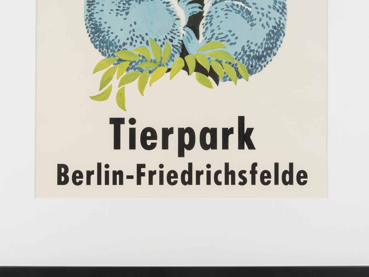 Tierpark Berlin, 64 x 81 cm - Mid Century Friends - Vintage - Retro - Mid Century
