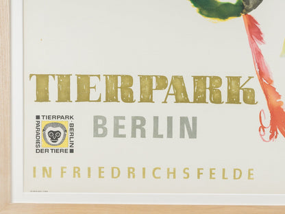 Tierpark Berlin, 66 x 91 cm - Mid Century Friends - Vintage - Retro - Mid Century