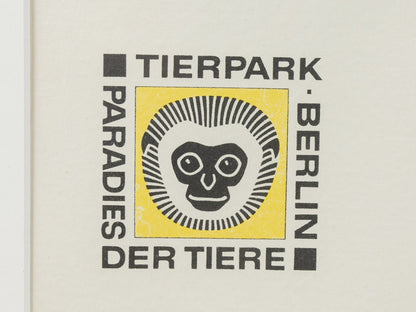 Tierpark Berlin, 66 x 91 cm - Mid Century Friends - Vintage - Retro - Mid Century