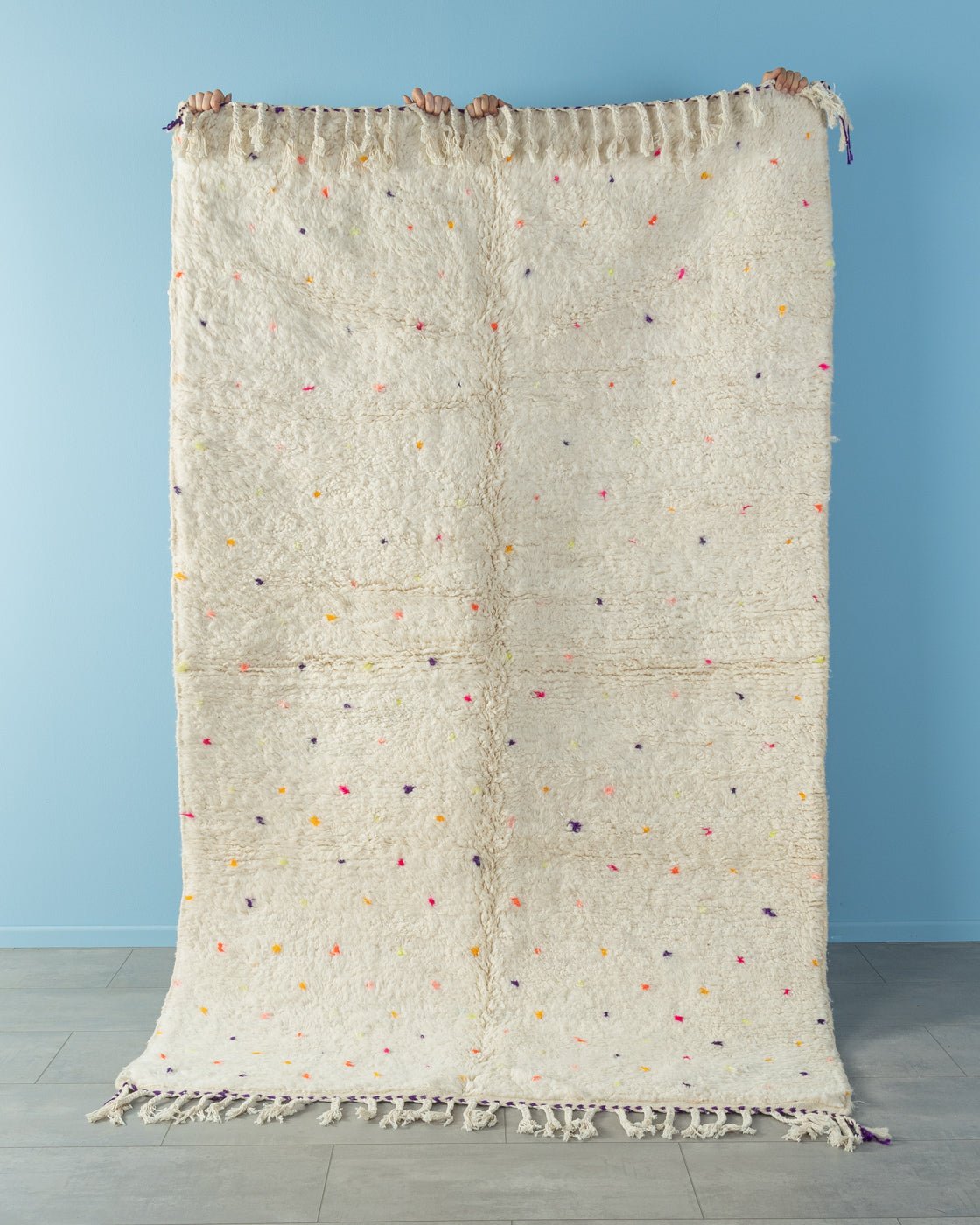 Tiny Polka Dots II, Berber Teppich, 150 x 250 - Mid Century Friends - Vintage - Retro - Mid Century