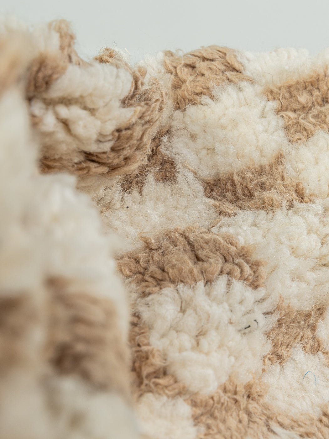 Tiny Sand Check, Berber Teppich, 155 x 230 - Mid Century Friends - Vintage - Retro - Mid Century