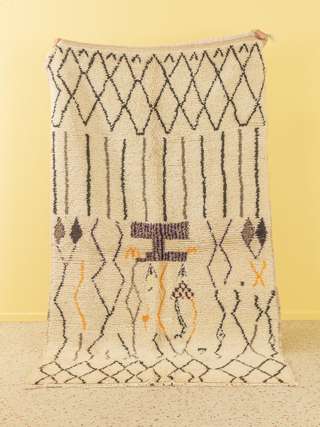 Vintage Azilal, Berber Teppich, 130 x 230 - Mid Century Friends - Vintage - Retro - Mid Century