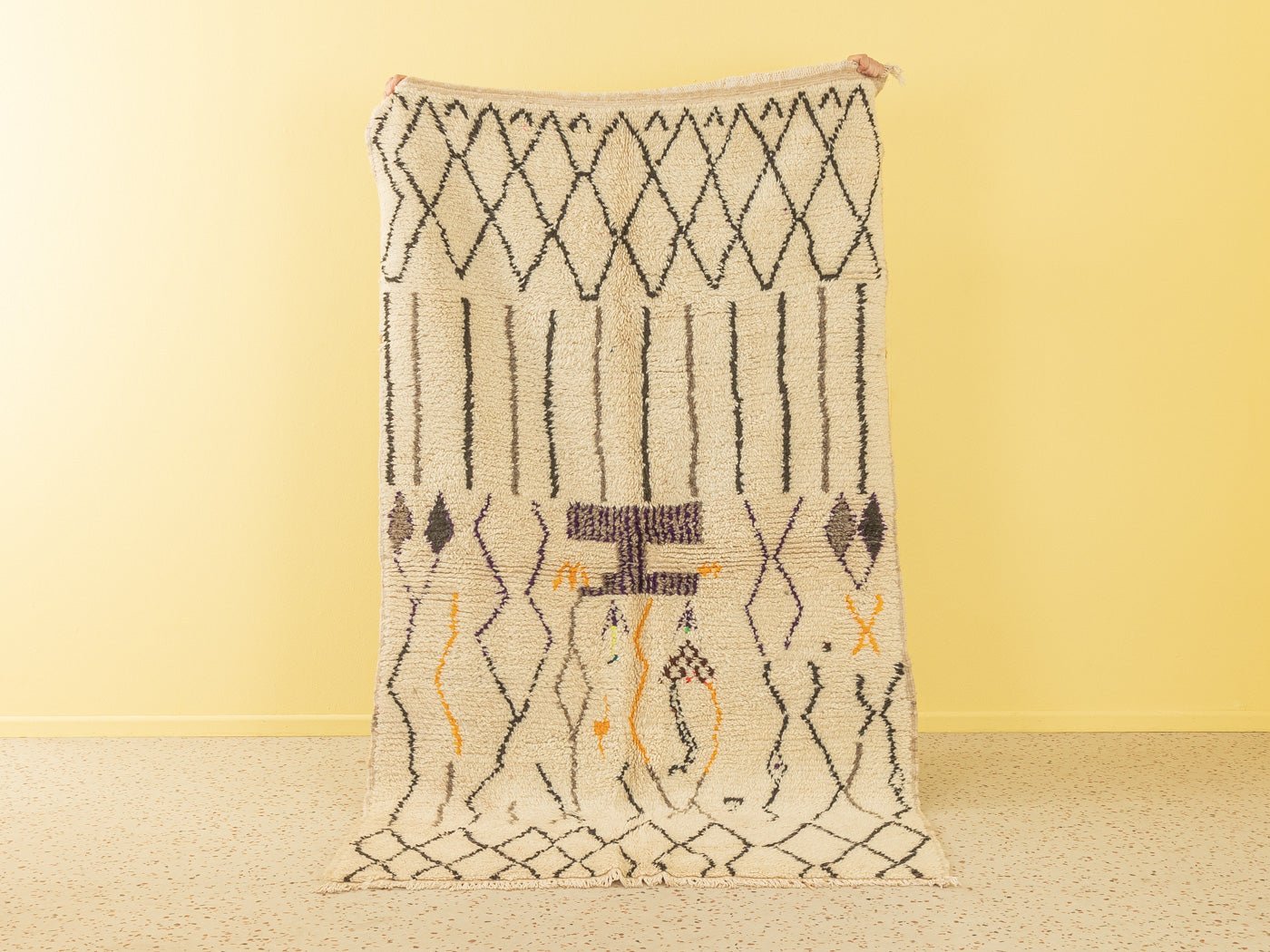 Vintage Azilal, Berber Teppich, 130 x 230 - Mid Century Friends - Vintage - Retro - Mid Century