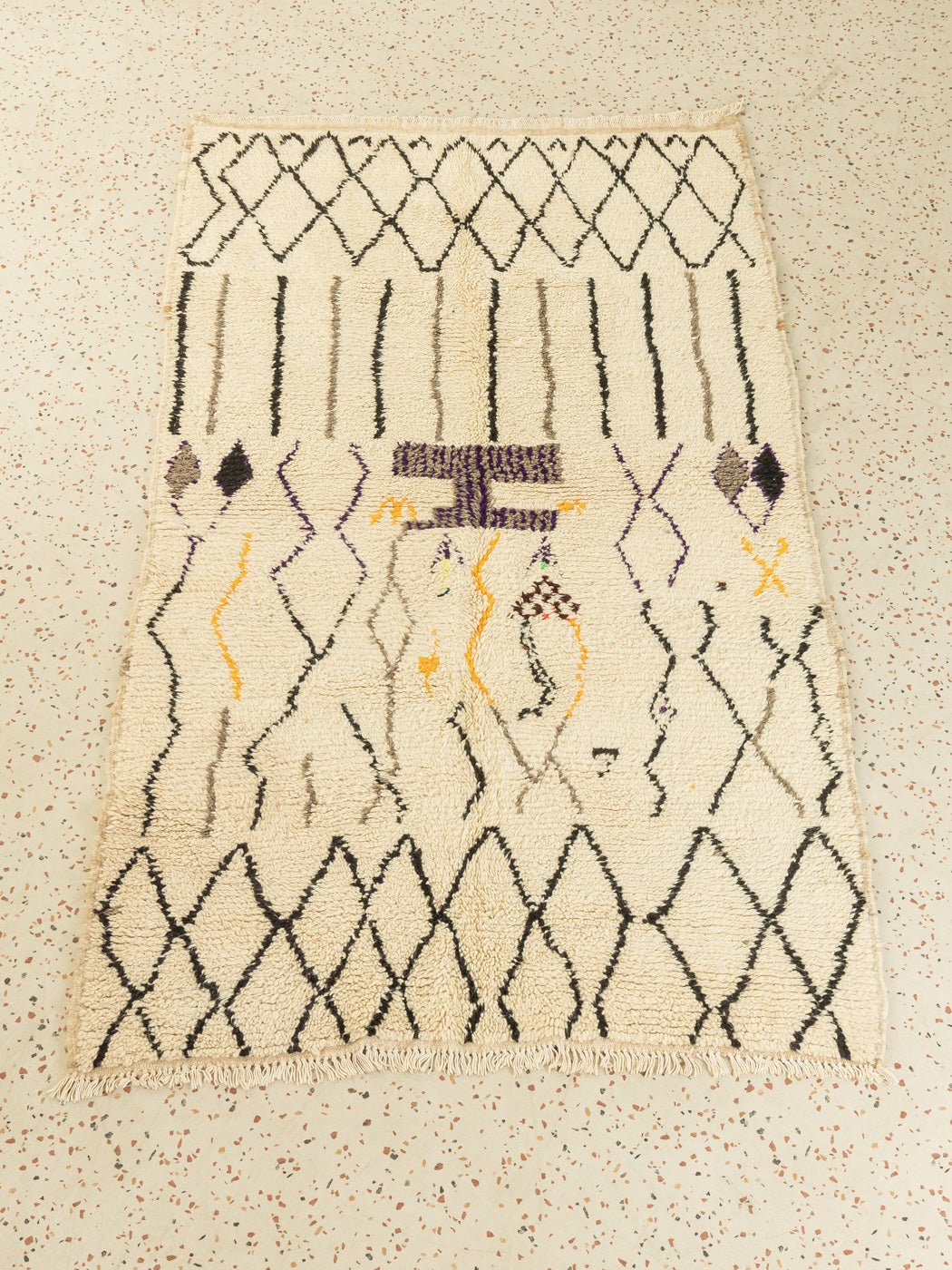 Vintage Azilal, Berber Teppich, 130 x 230 - Mid Century Friends - Vintage - Retro - Mid Century