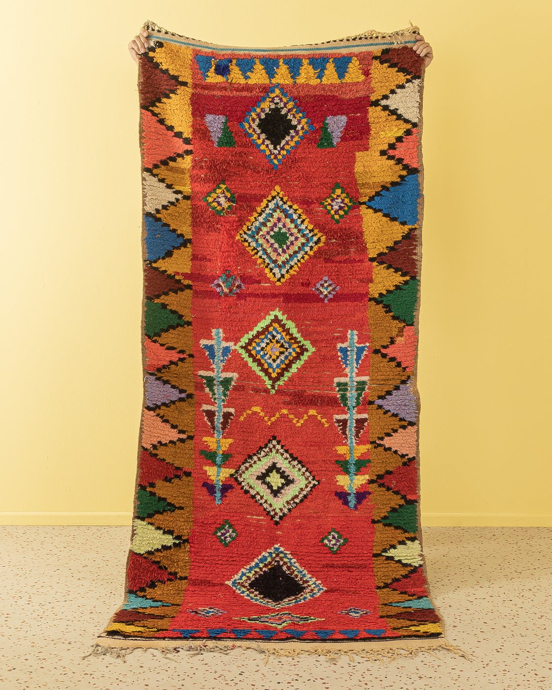 Vintage Boujad, Berber Teppich, 105 X 248 - Mid Century Friends - Vintage - Retro - Mid Century