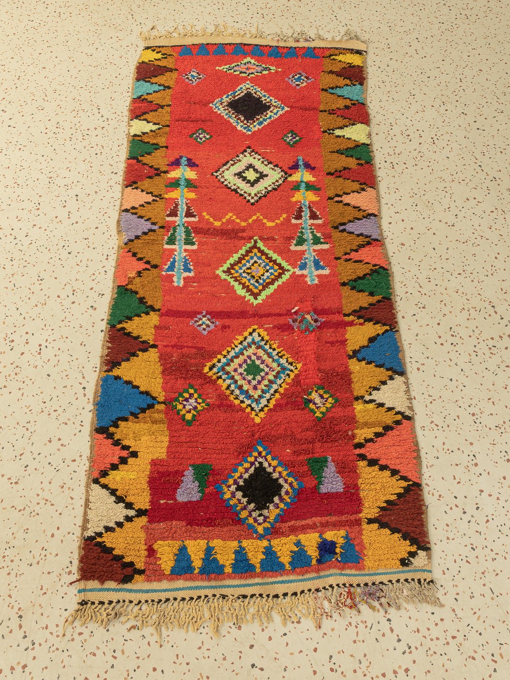 Vintage Boujad, Berber Teppich, 105 X 248 - Mid Century Friends - Vintage - Retro - Mid Century