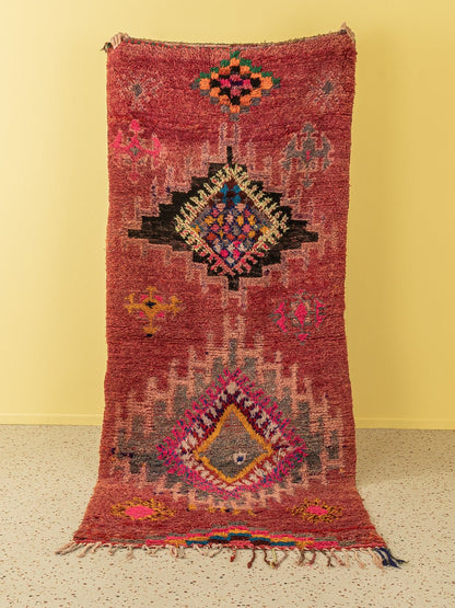 Vintage Boujad, Berber Teppich, 116 X 290 - Mid Century Friends - Vintage - Retro - Mid Century
