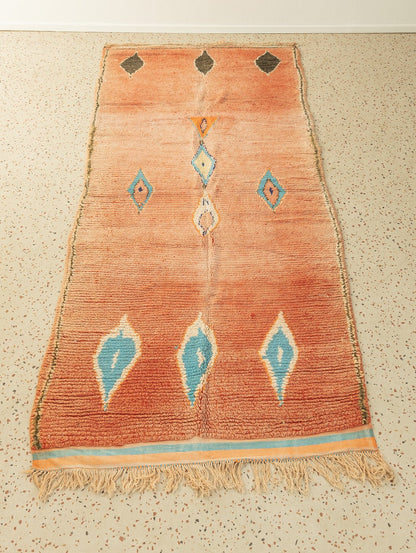 Vintage Boujad, Berber Teppich, 130 X 300 - Mid Century Friends - Vintage - Retro - Mid Century