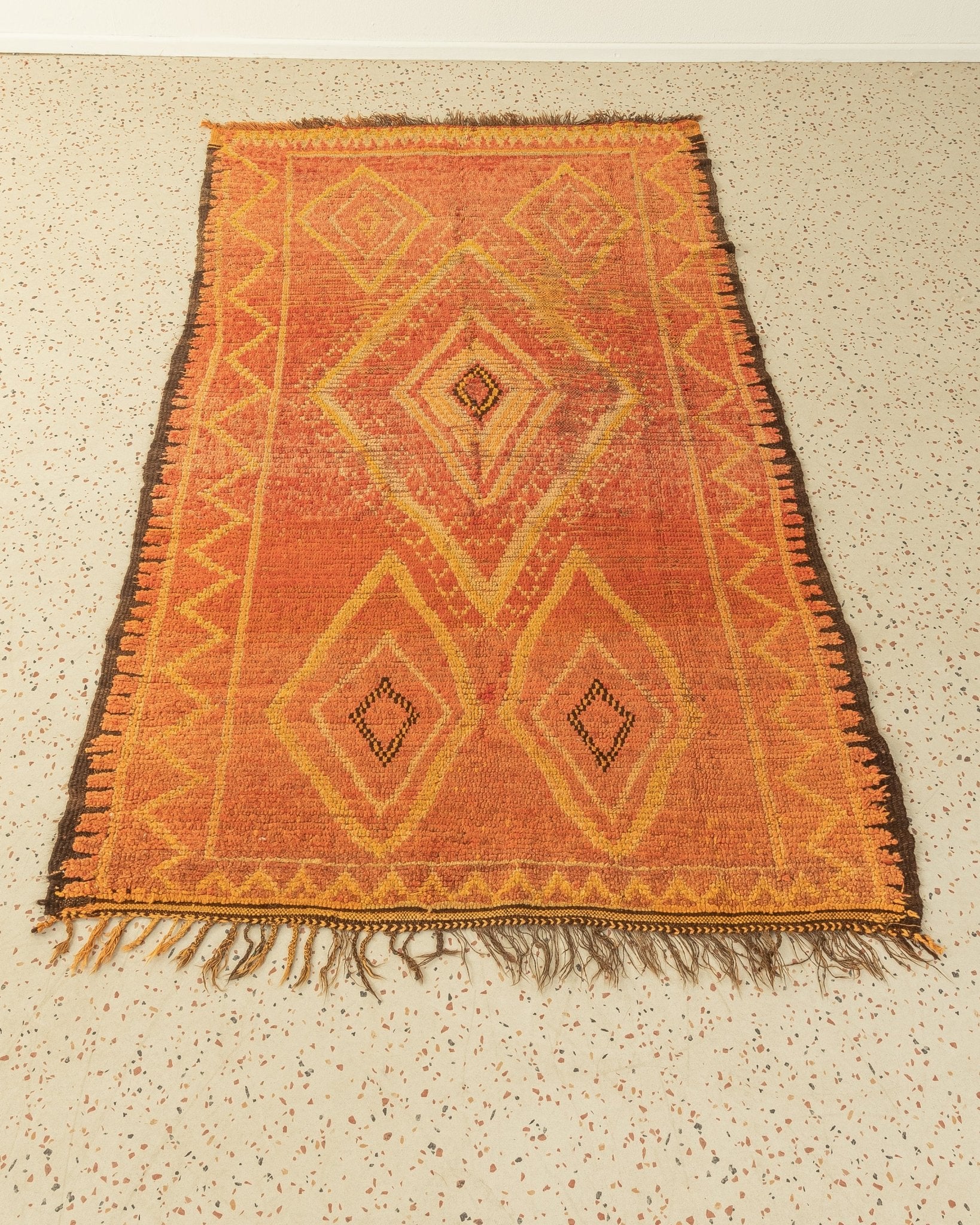 Vintage Rehamna, Berber Teppich, 145 X 240 - Mid Century Friends - Vintage - Retro - Mid Century