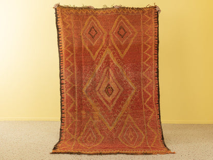 Vintage Rehamna, Berber Teppich, 145 X 240 - Mid Century Friends - Vintage - Retro - Mid Century
