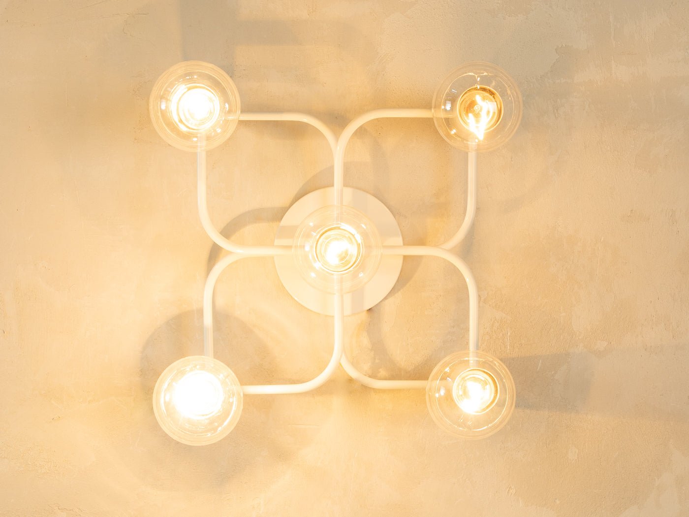 Wall and ceiling lamp, Gaetano Sciolari, Leola – MCF Select