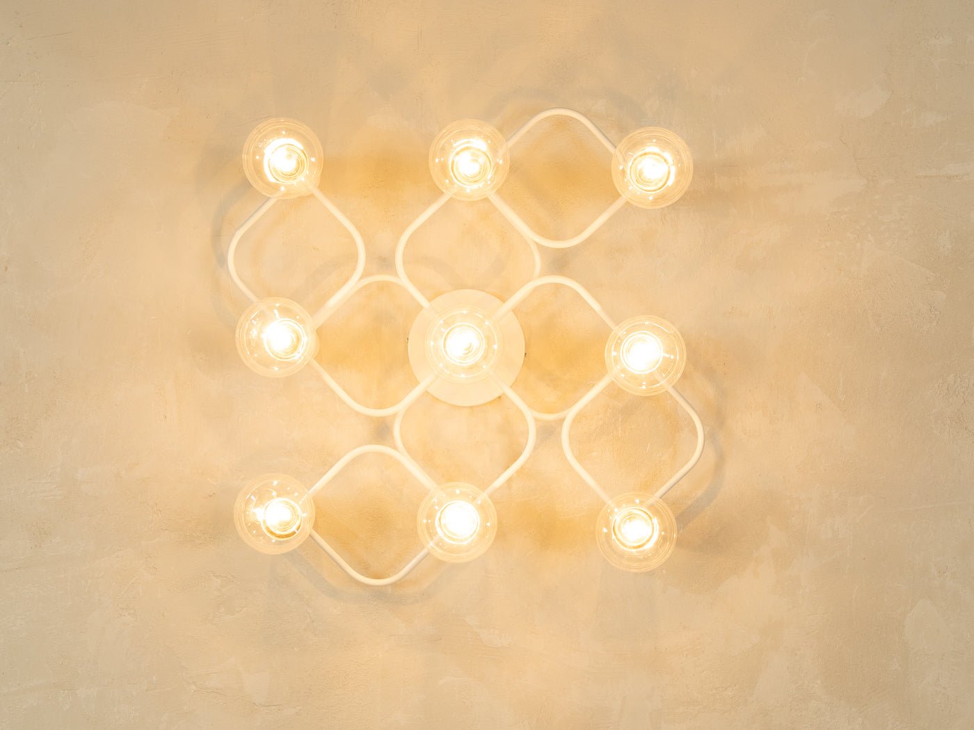 Wall and ceiling lamp, Gaetano Sciolari, Leola – MCF Select