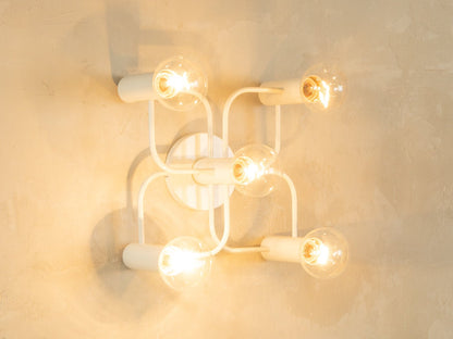 Wand - und Deckenlampe, Gaetano Sciolari, Leola - Mid Century Friends - Vintage - Retro - Mid Century